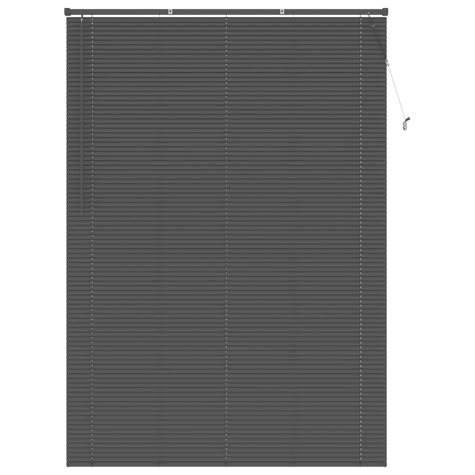 Venecijanska roleta Srebrno Siva 213 x 140 cm PVC