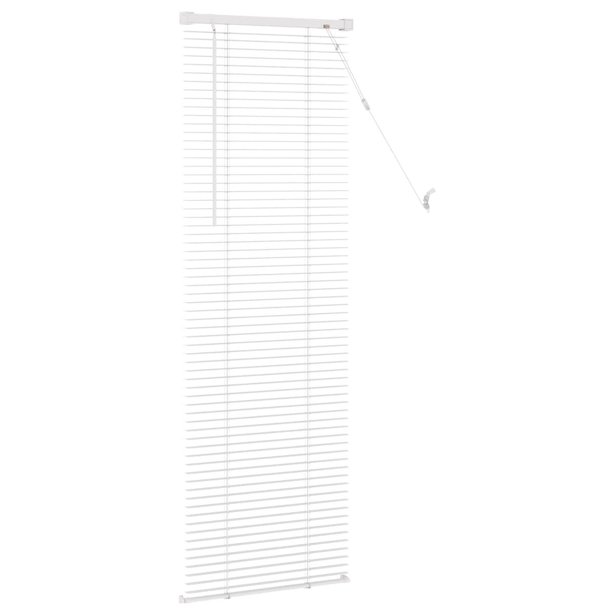 Venecijanska roleta Bijeli 150 x 40 cm PVC