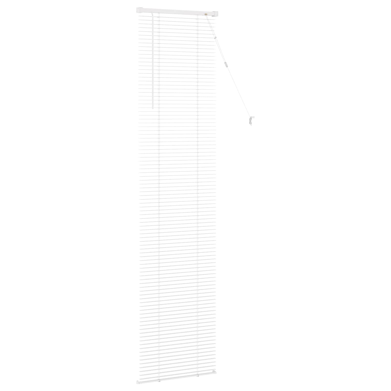 Venecijanska roleta Bijeli 213 x 40 cm PVC