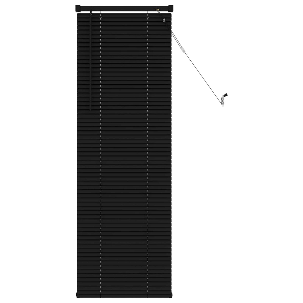 Venecijanska roleta Crna 150 x 40 cm PVC