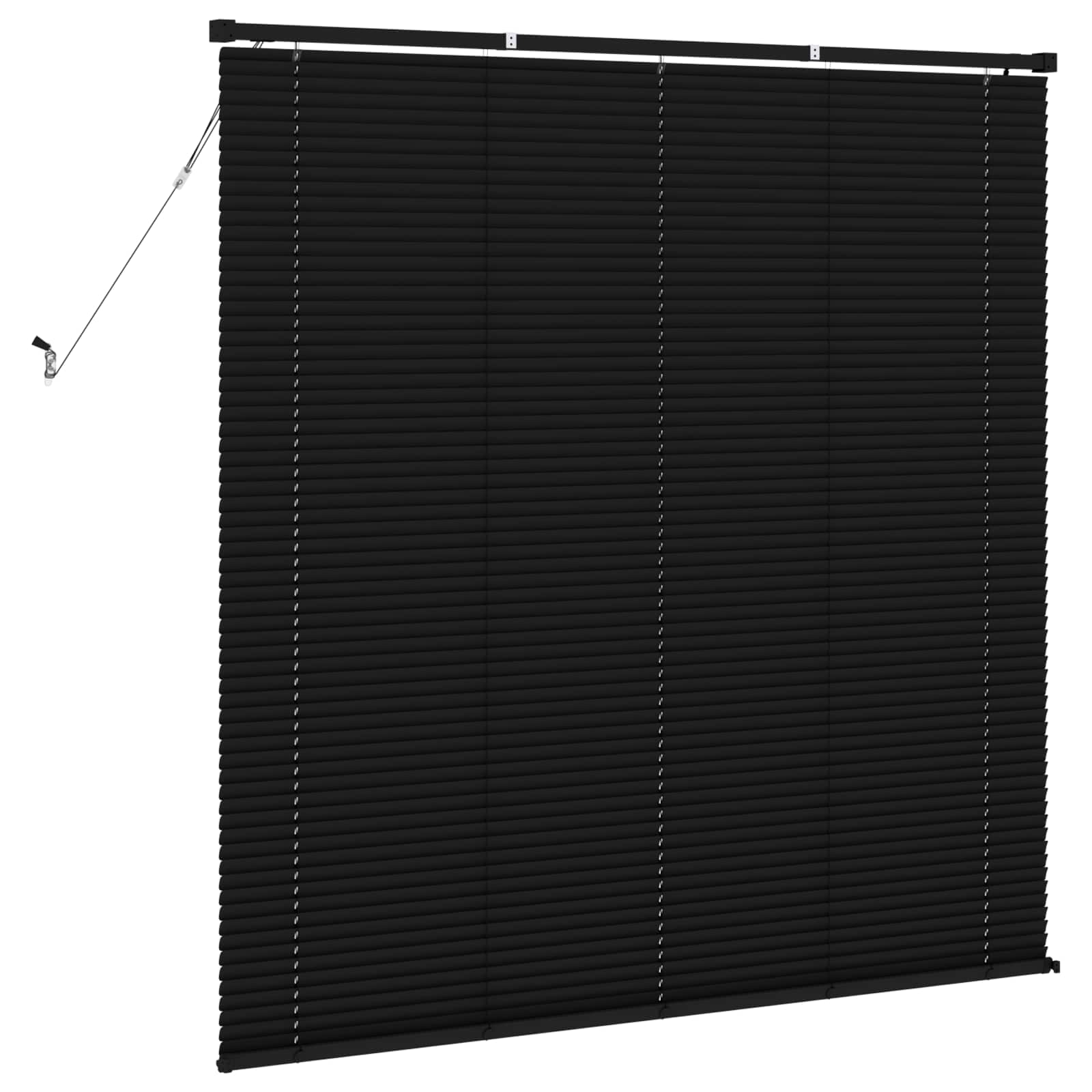 Venecijanska roleta Crna 150 x 130 cm PVC