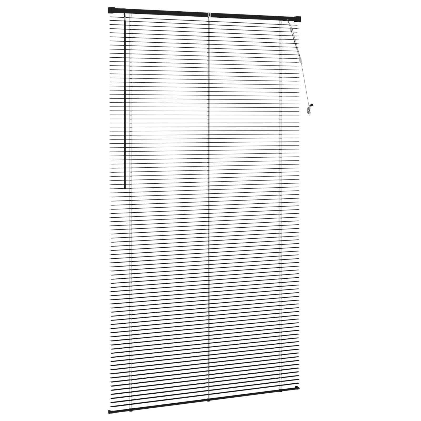 Venecijanska roleta Crna 213 x 110 cm PVC