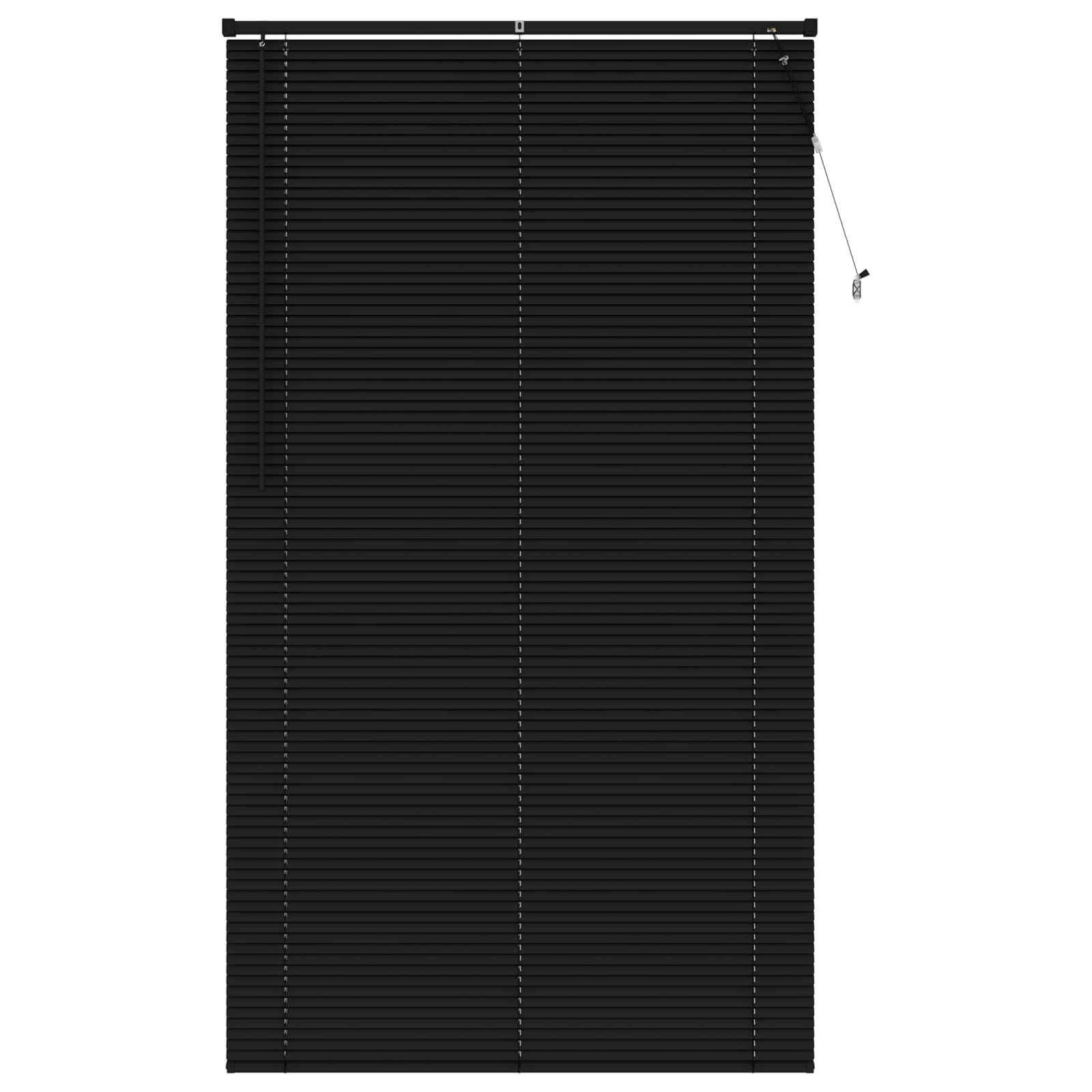 Venecijanska roleta Crna 213 x 110 cm PVC