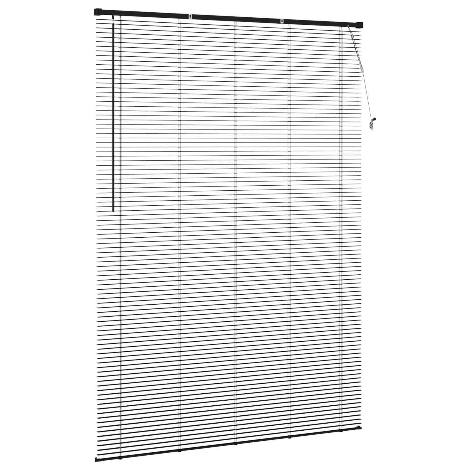 Venecijanska roleta Crna 213 x 150 cm PVC