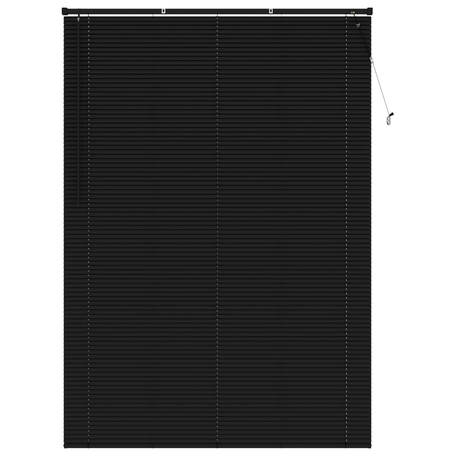 Venecijanska roleta Crna 213 x 150 cm PVC