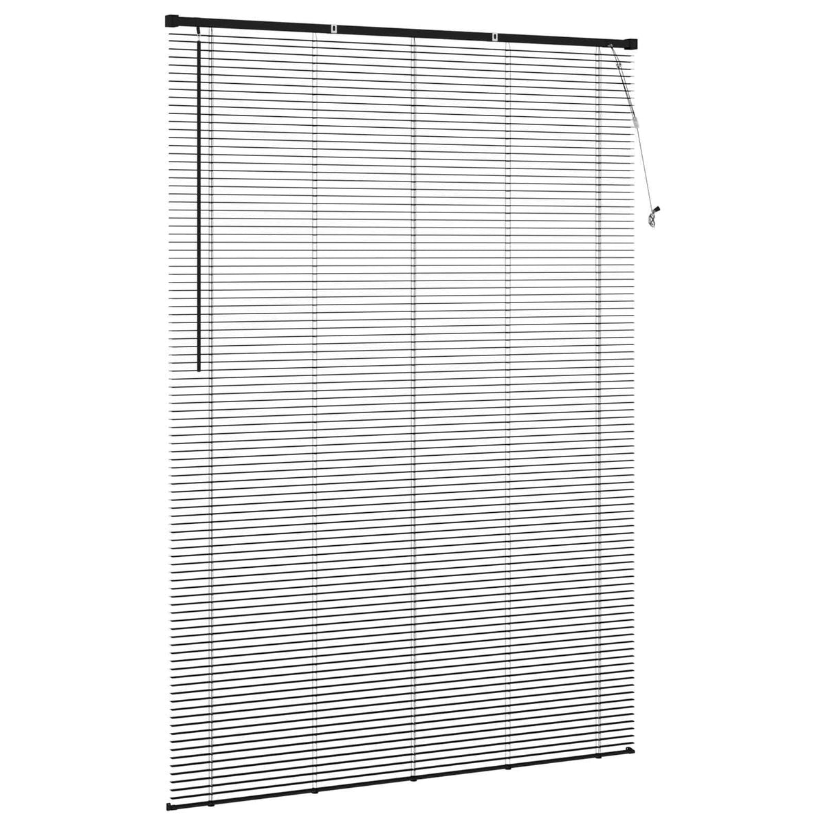 Venecijanska roleta Crna 213 x 160 cm PVC