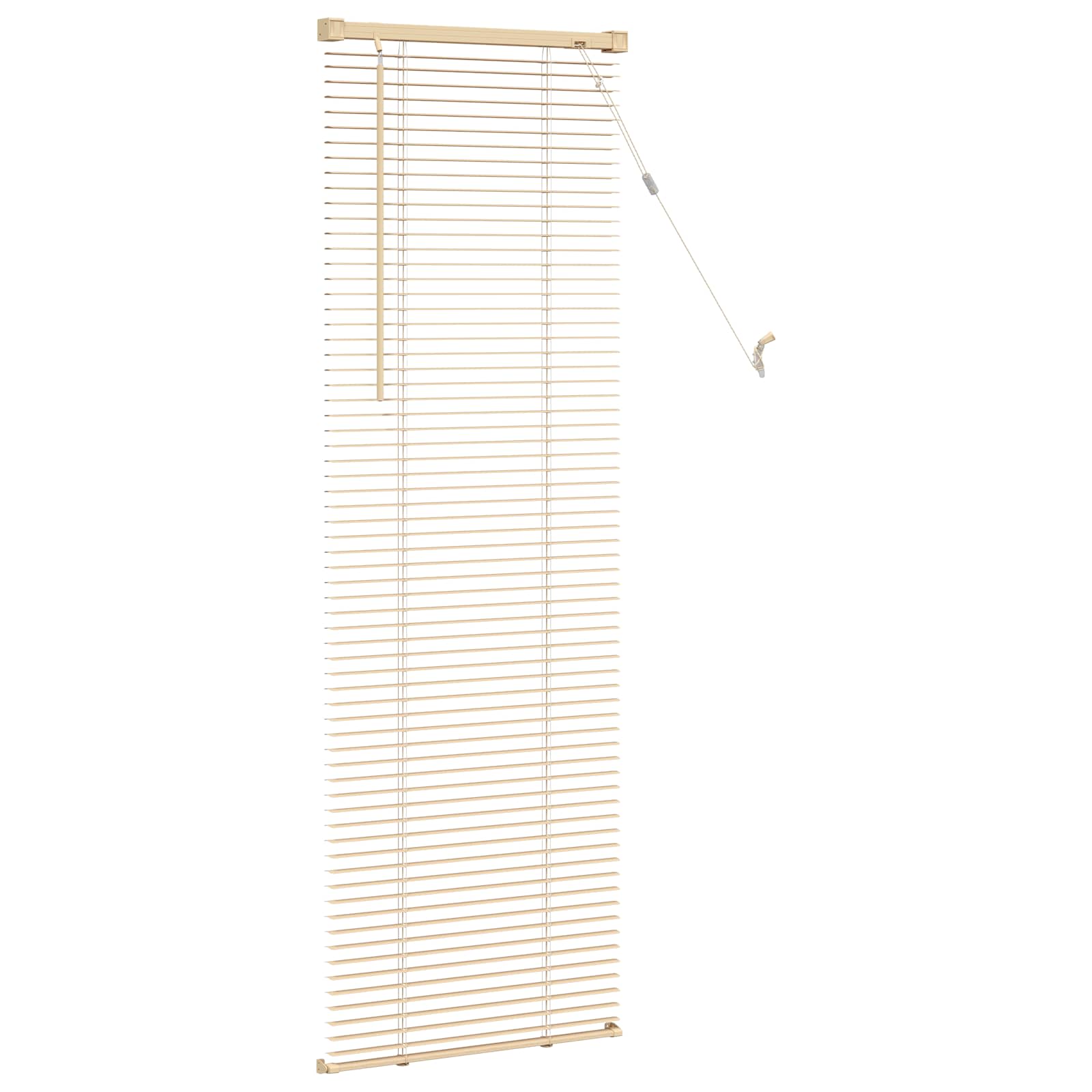 Venecijanska roleta Svijetlo smeđa s uzorkom 150 x 50 cm PVC