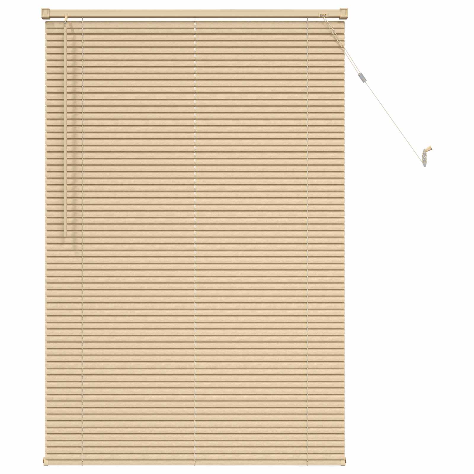 Venecijanska roleta Svijetlo smeđa s uzorkom 150 x 70 cm PVC
