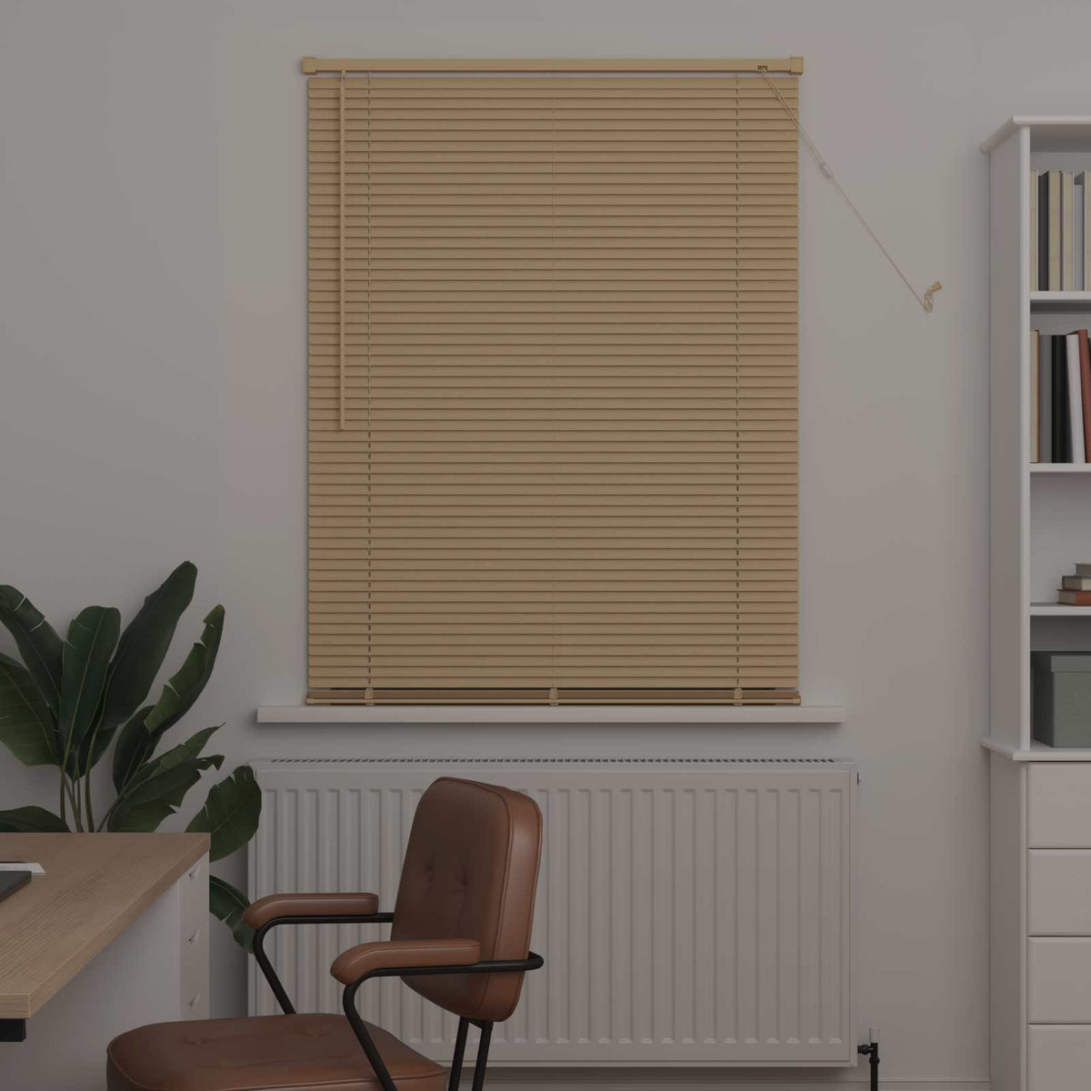 Venecijanska roleta Svijetlo smeđa s uzorkom 150 x 80 cm PVC