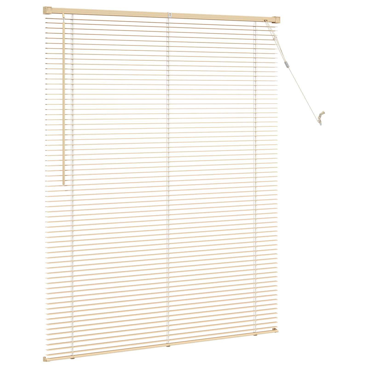 Venecijanska roleta Svijetlo smeđa s uzorkom 150 x 120 cm PVC