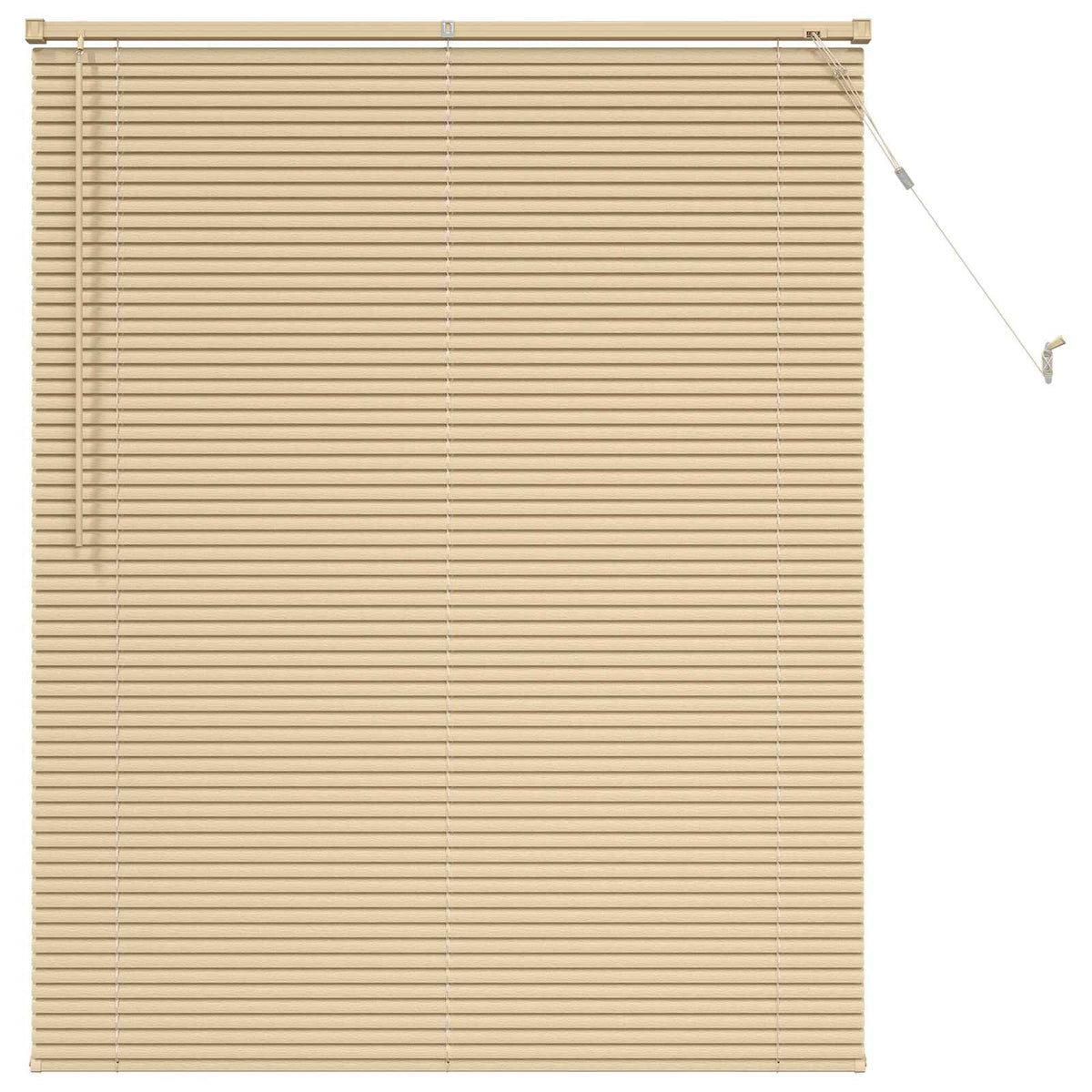 Venecijanska roleta Svijetlo smeđa s uzorkom 150 x 120 cm PVC