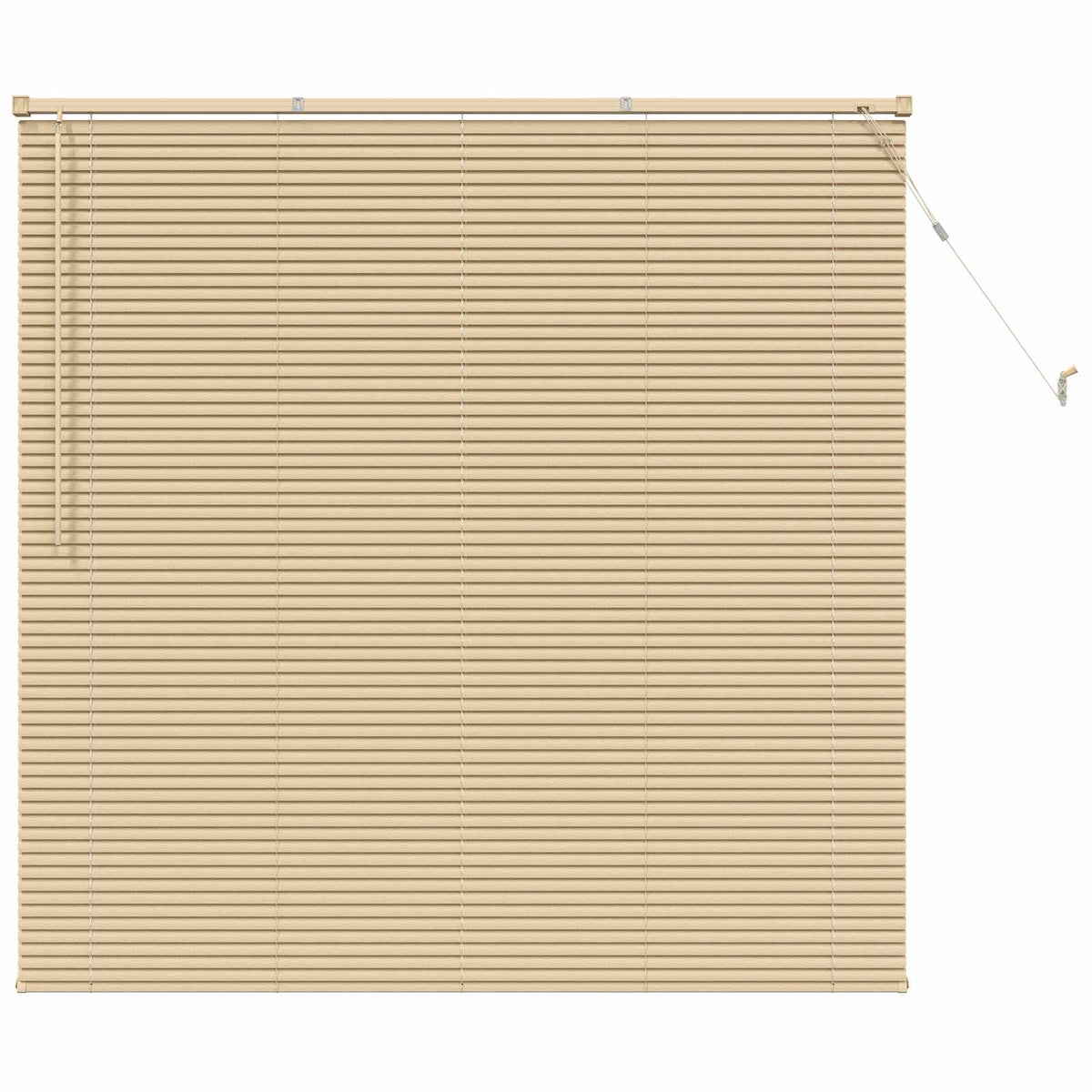 Venecijanska roleta Svijetlo smeđa s uzorkom 150 x 130 cm PVC