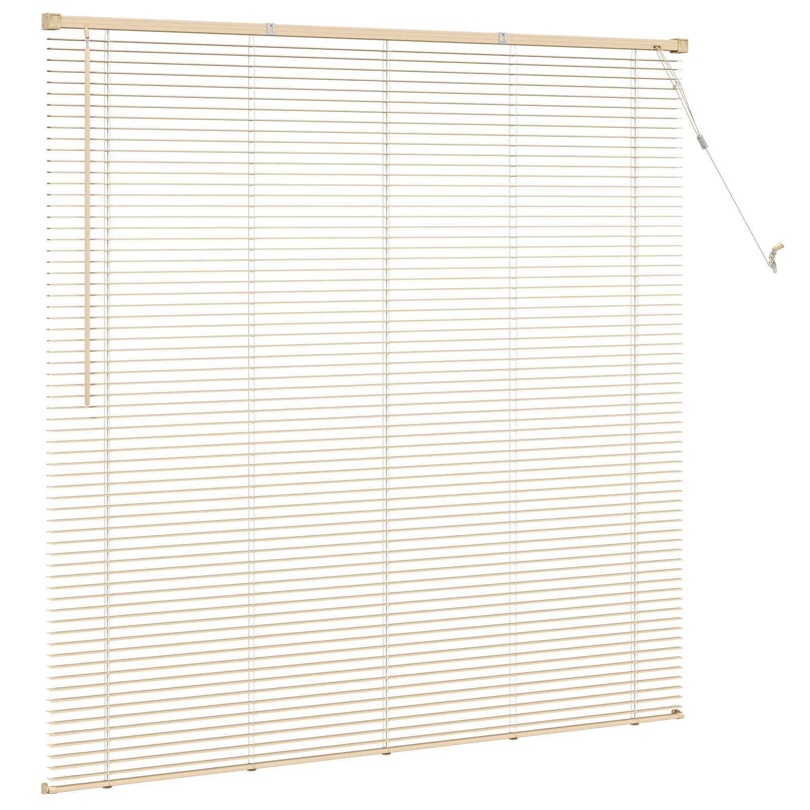 Venecijanska roleta Svijetlo smeđa s uzorkom 150 x 140 cm PVC