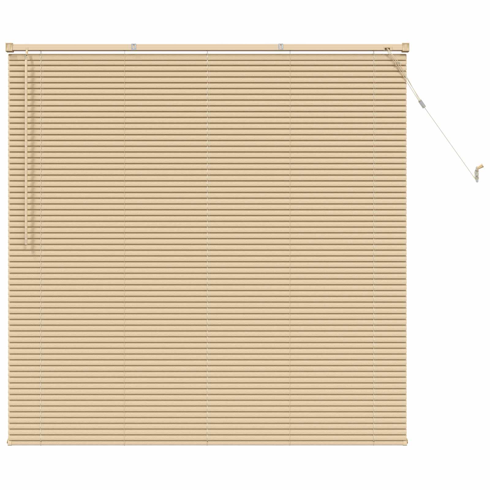 Venecijanska roleta Svijetlo smeđa s uzorkom 150 x 140 cm PVC