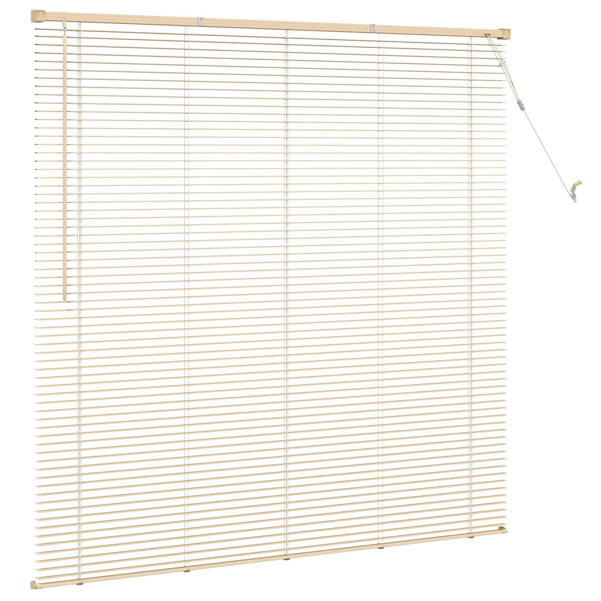 Venecijanska roleta Svijetlo smeđa s uzorkom 150 x 150 cm PVC
