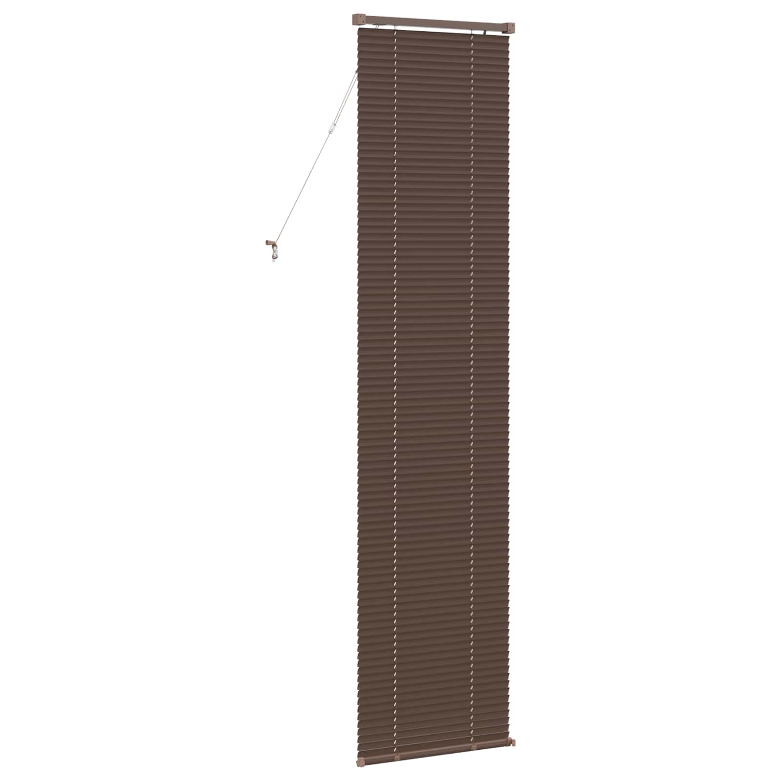 Venecijanska roleta Tamno smeđa s uzorkom 213 x 40 cm PVC