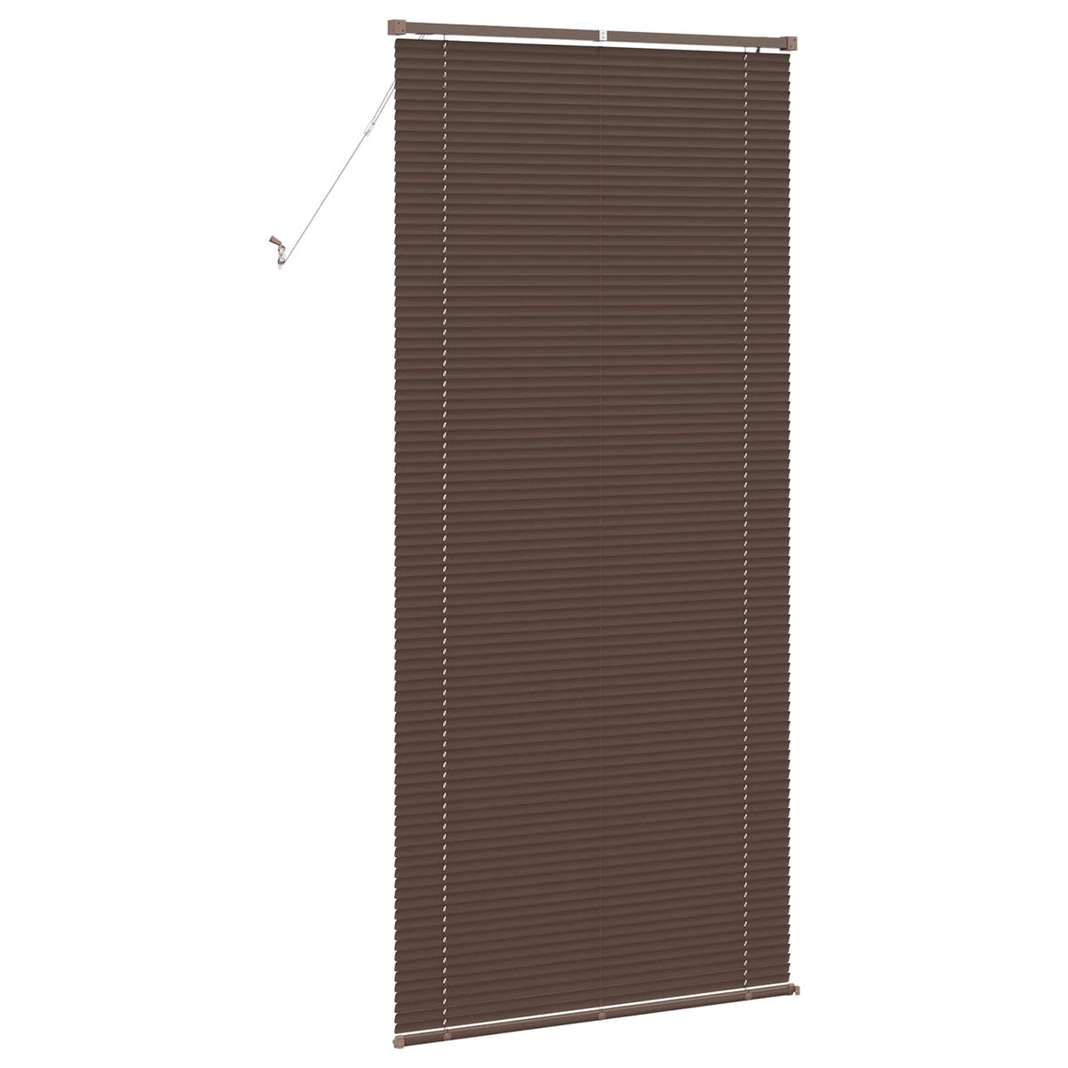 Venecijanska roleta Tamno smeđa s uzorkom 213 x 80 cm PVC