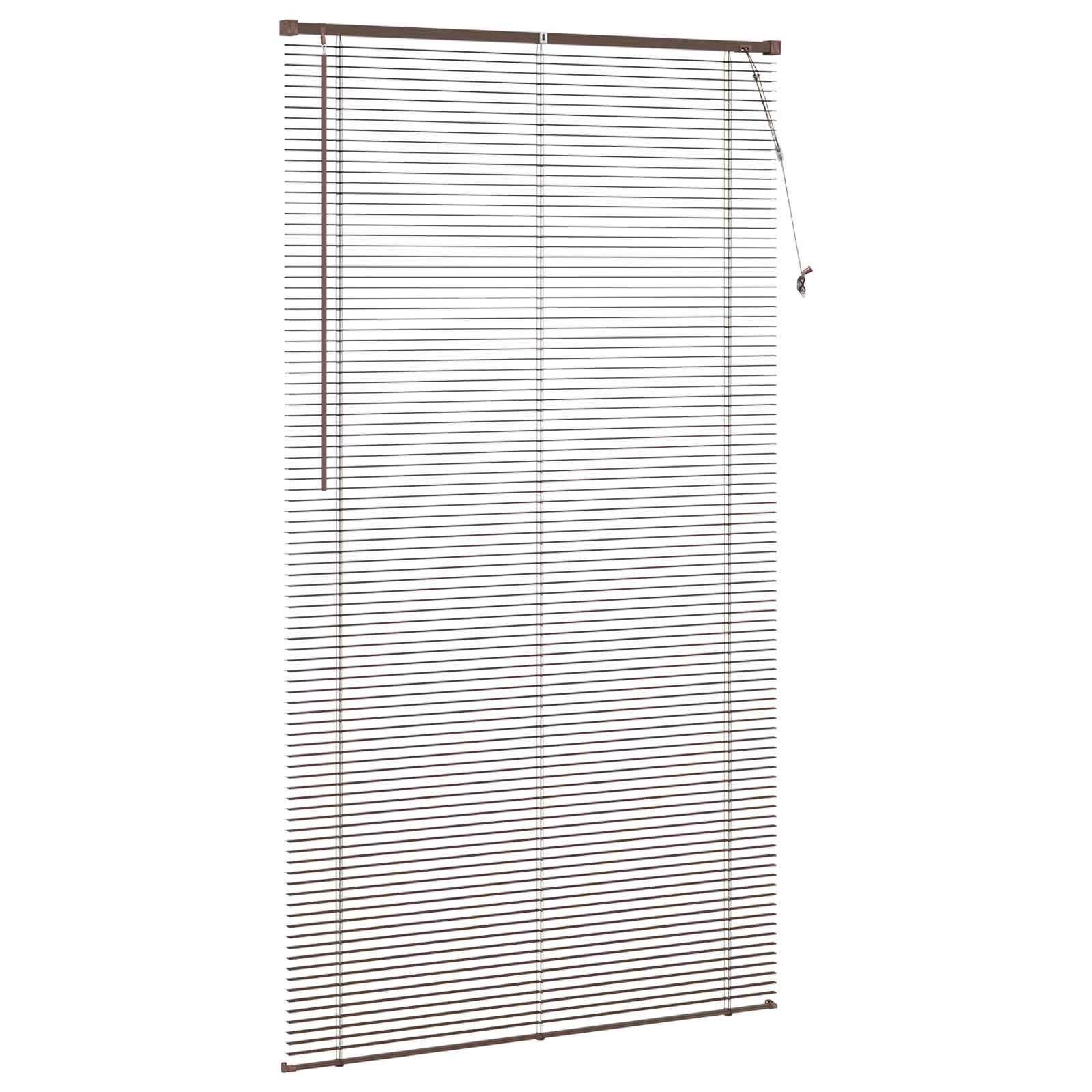 Venecijanska roleta Tamno smeđa s uzorkom 213 x 120 cm PVC