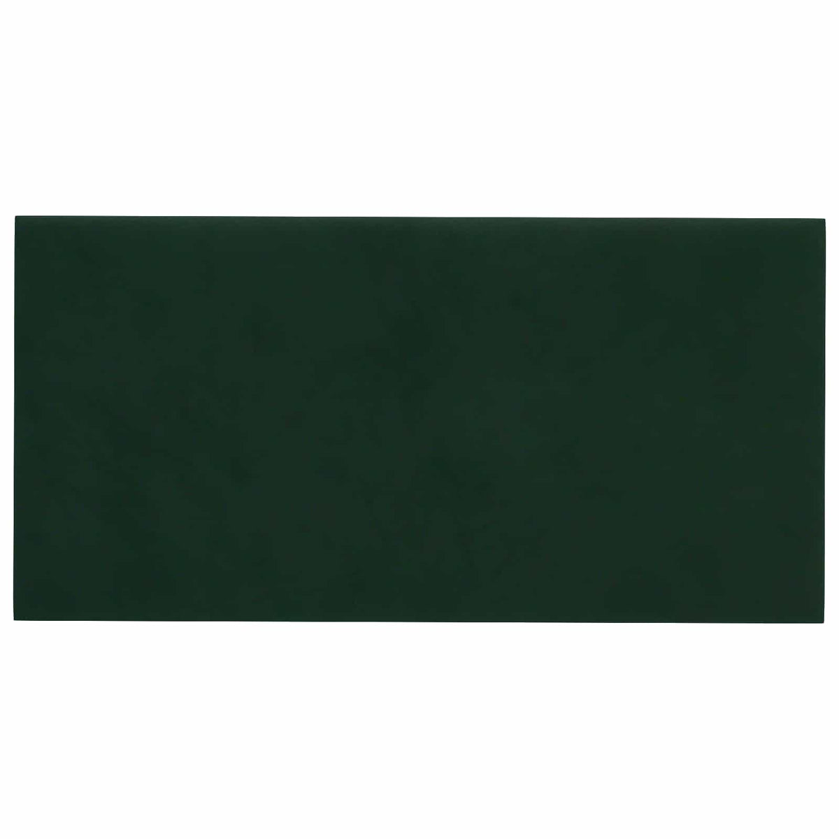 Zidna uzglavlja 12 kom. Tamnozelena Baršun 30 x 15 cm