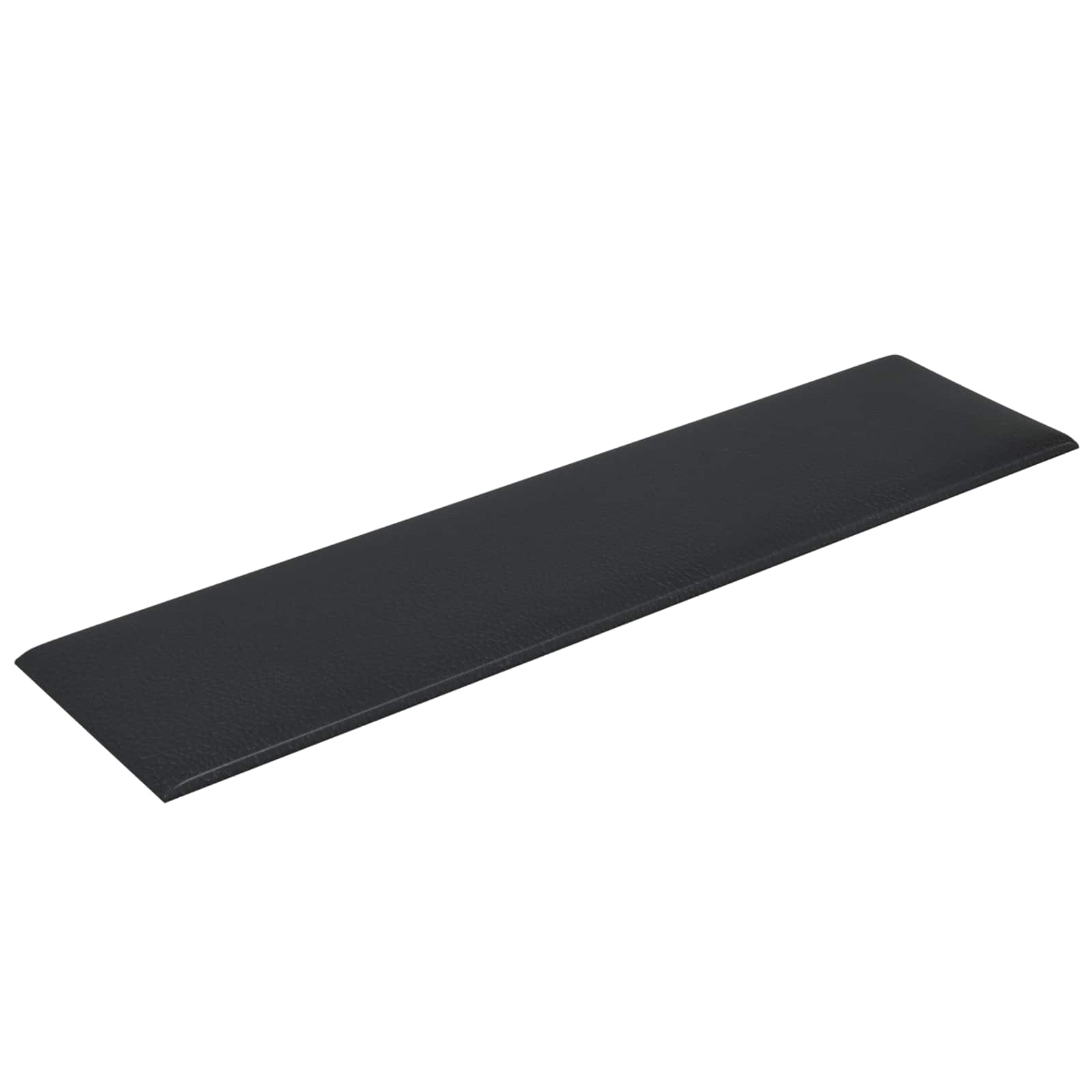 Zidna uzglavlja 12 pcs Crna 60 x 15 cm tkanina