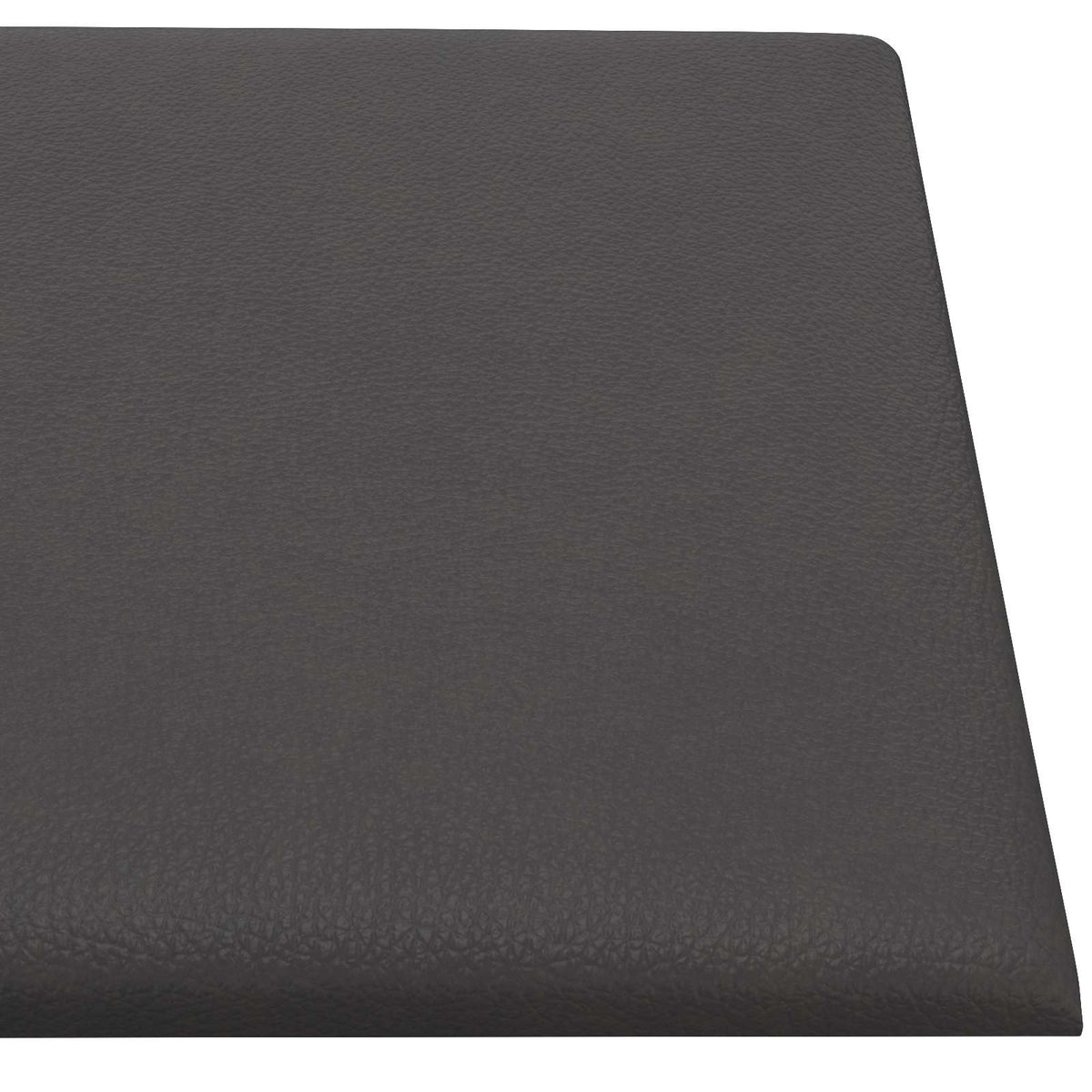 Zidna uzglavlja 12 pcs Sivi 90 x 15 cm tkanina