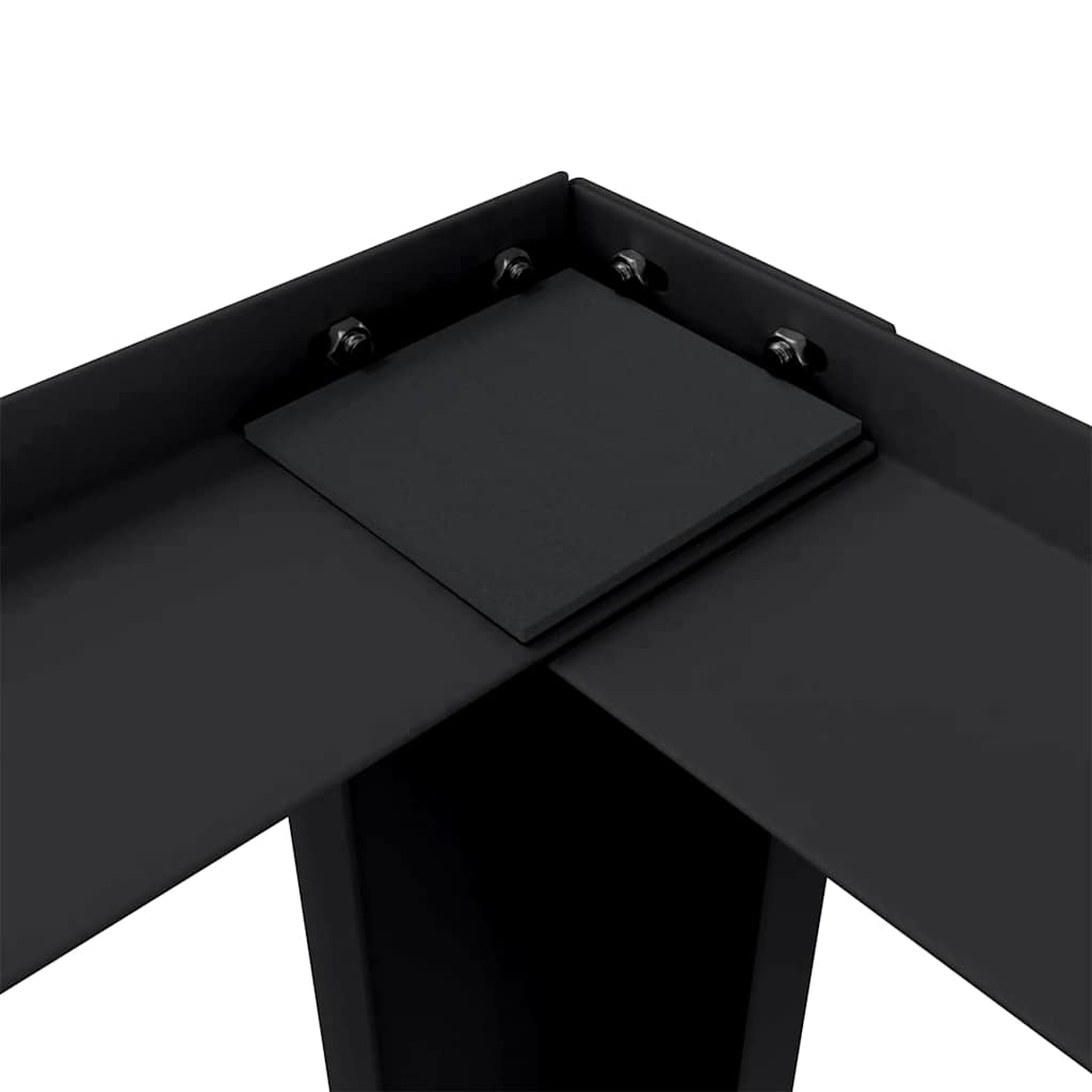Pedestal za perilicu rublja Crna 64 x 55 x 32,5 cm Čelik