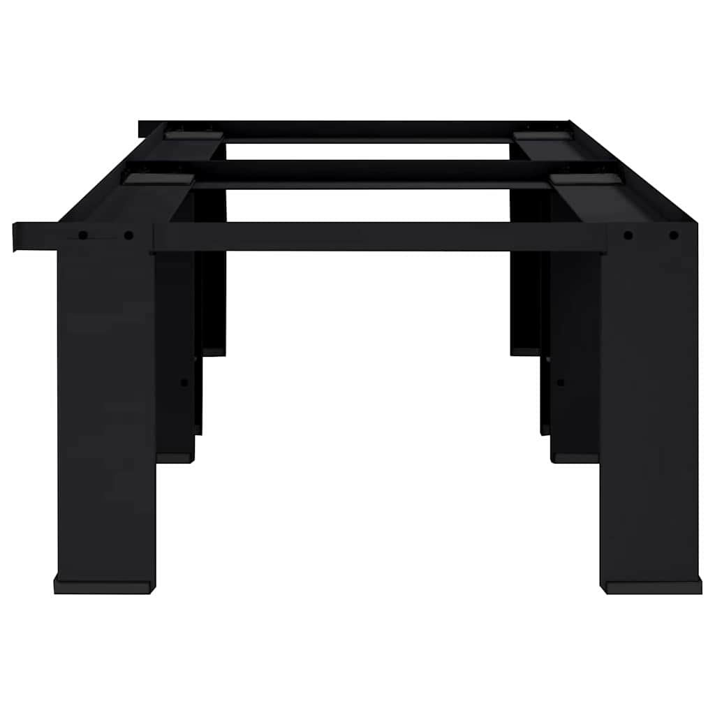 Pedestal za perilicu rublja 2 pcs Crna 127 x 54,5 x 32,5 cm