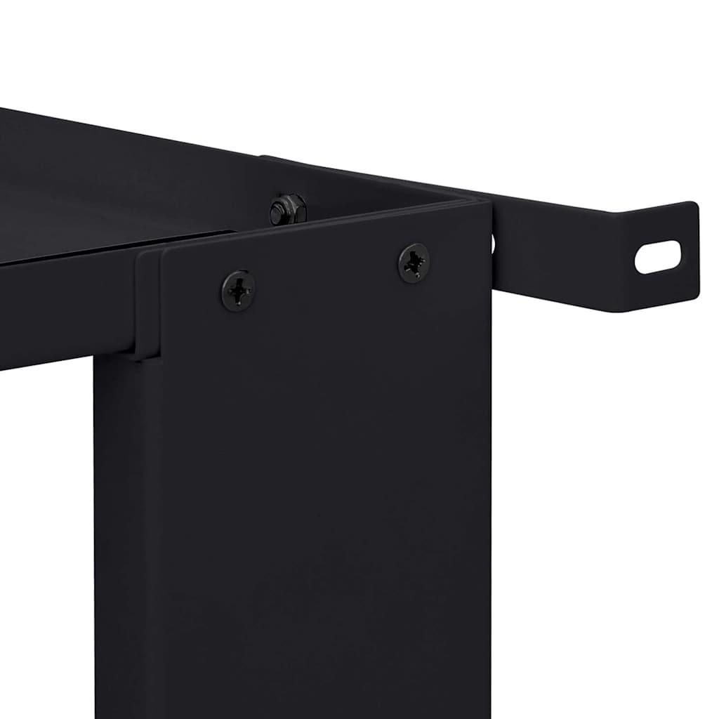 Pedestal za perilicu rublja Crna 64 x 55 x 32,5 cm Čelik