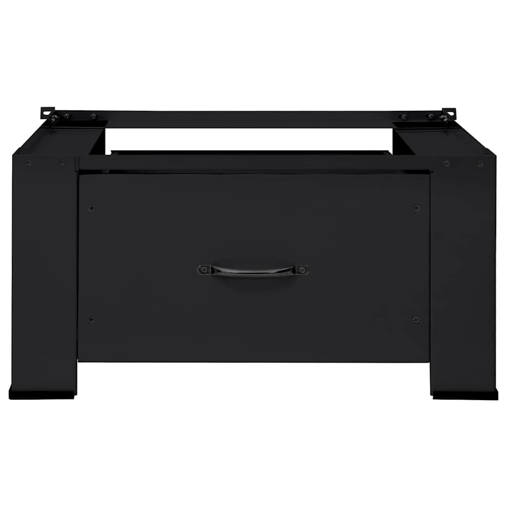 Pedestal za perilicu rublja Crna 64 x 55 x 32,5 cm Čelik