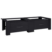 Pedestal za perilicu rublja 2 pcs Crna 127 x 54,5 x 32,5 cm