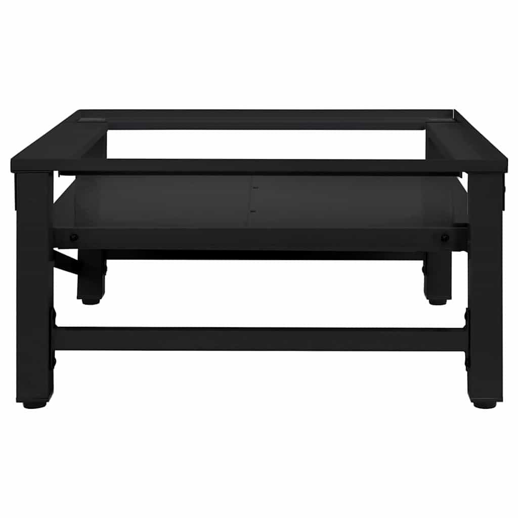 Pedestal za perilicu rublja Crna 62 x 60,5 x 32,5 cm Čelik