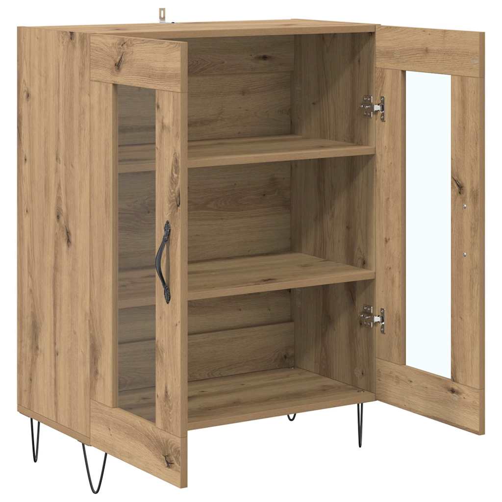 Kreveta Umjetnički hrast 69,5 x 34 x 90 cm Konstruirano drvo