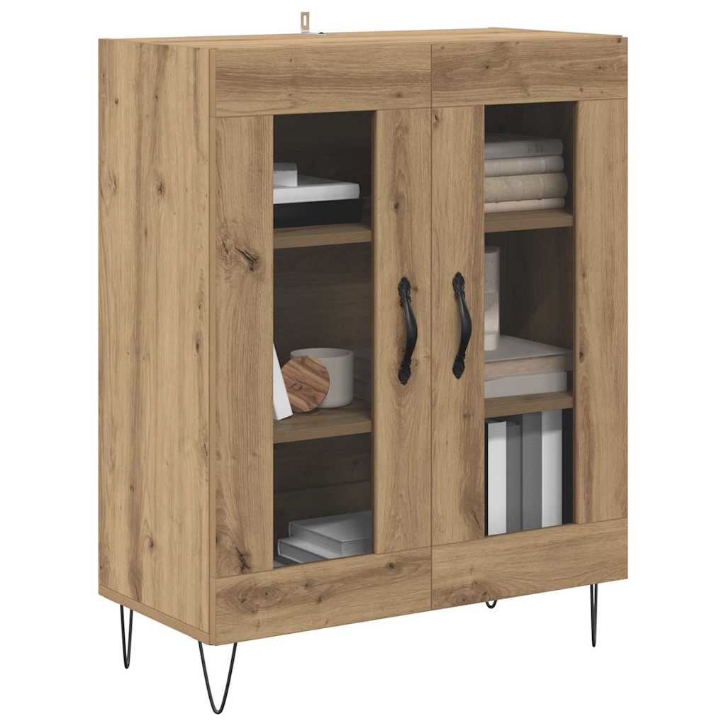 Kreveta Umjetnički hrast 69,5 x 34 x 90 cm Konstruirano drvo