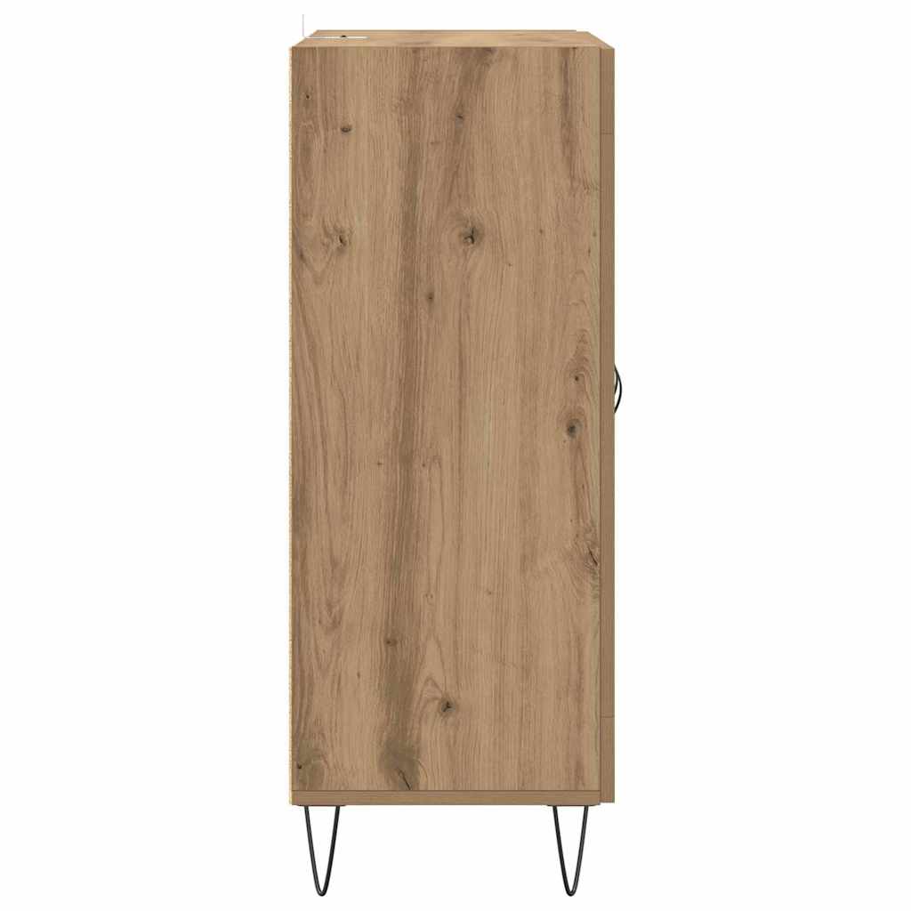 Kreveta Umjetnički hrast 69,5 x 34 x 90 cm Konstruirano drvo