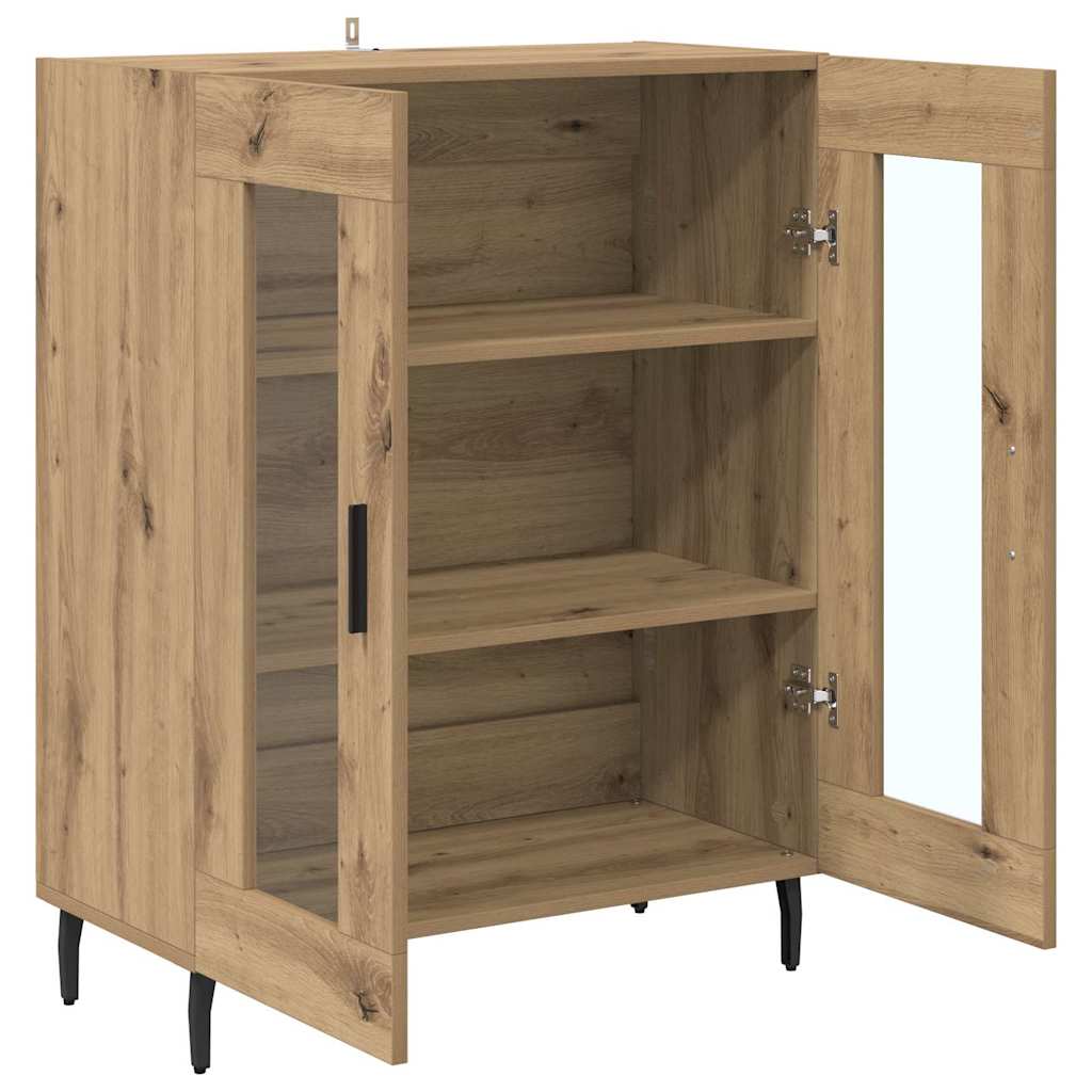 Kreveta Umjetnički hrast 69,5 x 34 x 90 cm Konstruirano drvo