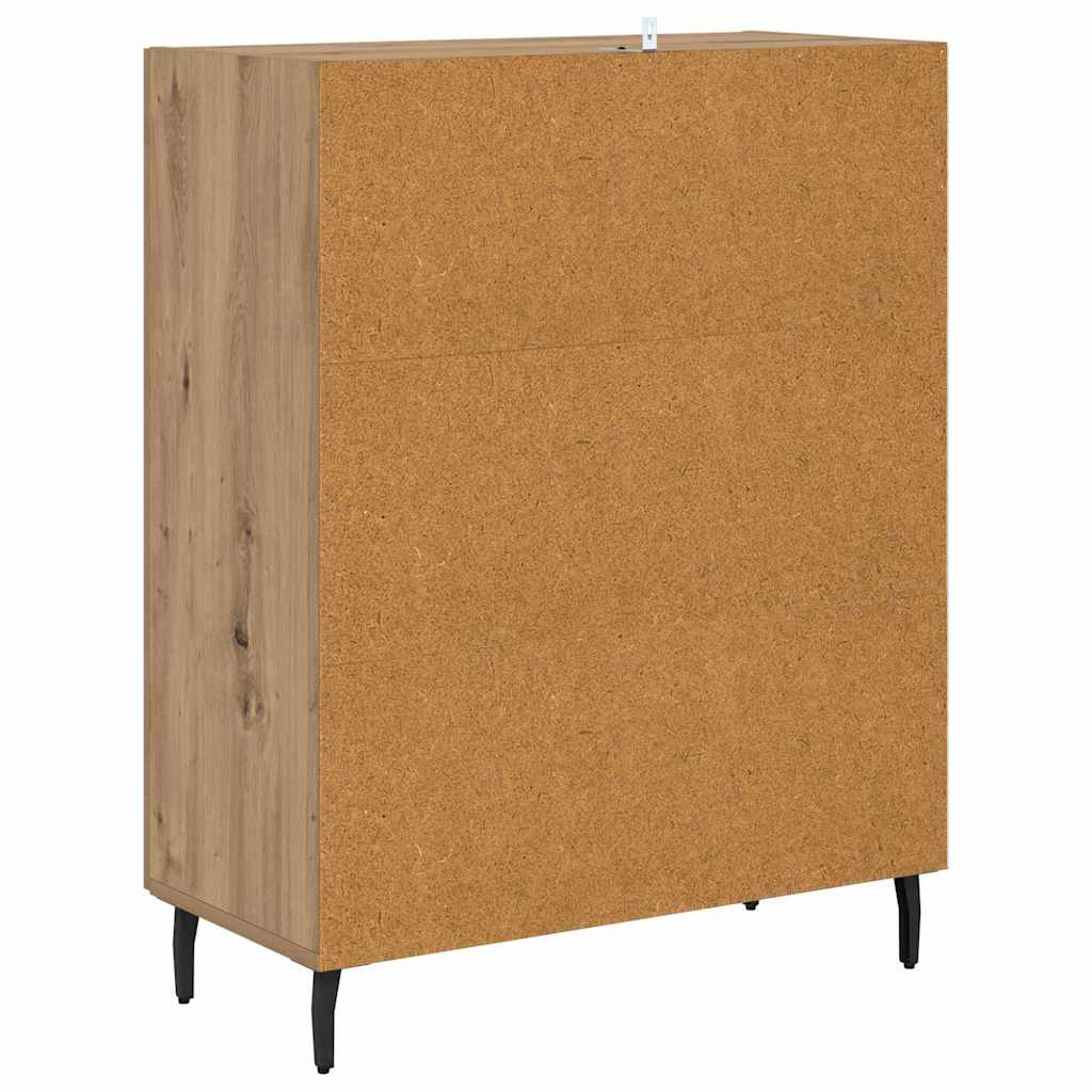 Kreveta Umjetnički hrast 69,5 x 34 x 90 cm Konstruirano drvo