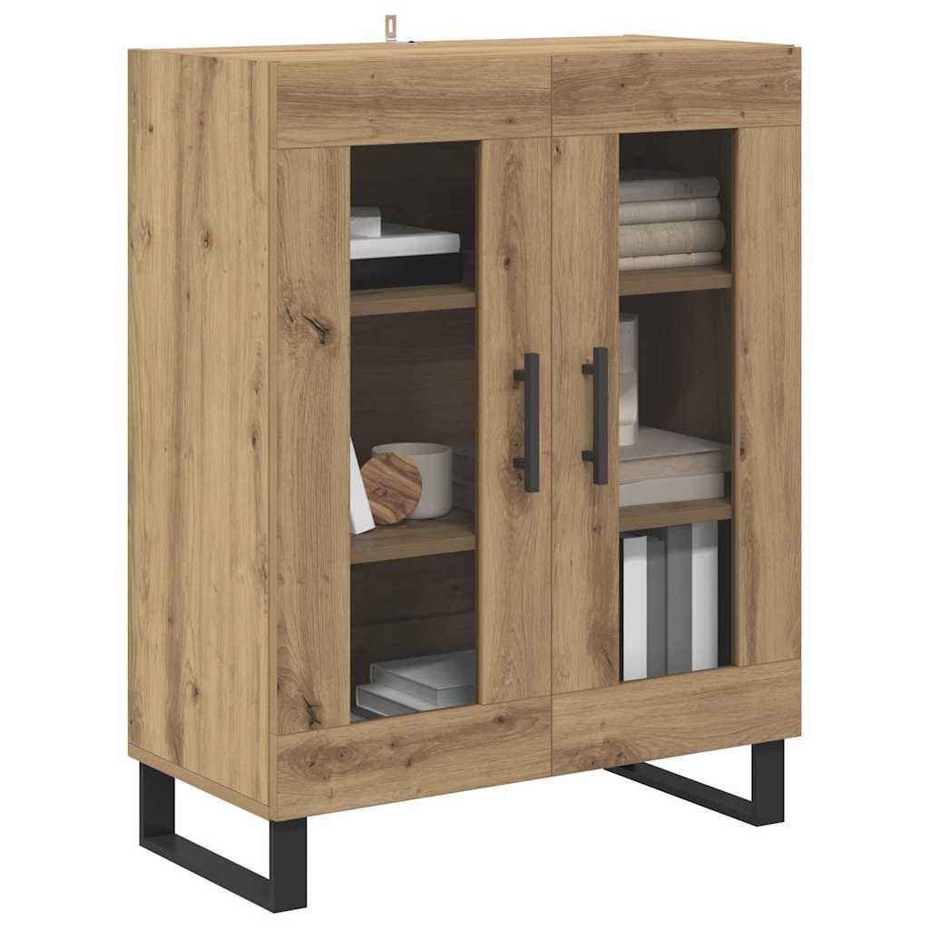Kreveta Umjetnički hrast 69,5 x 34 x 90 cm Konstruirano drvo
