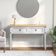 Konačna Stolić s ladicama Corona Bijelo 115 x 46 x 73 cm