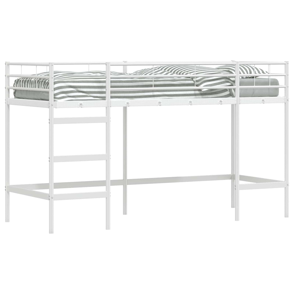 Okvir Krevet za Dječji Loft Bijelo 74,5 x 190 cm Čelik