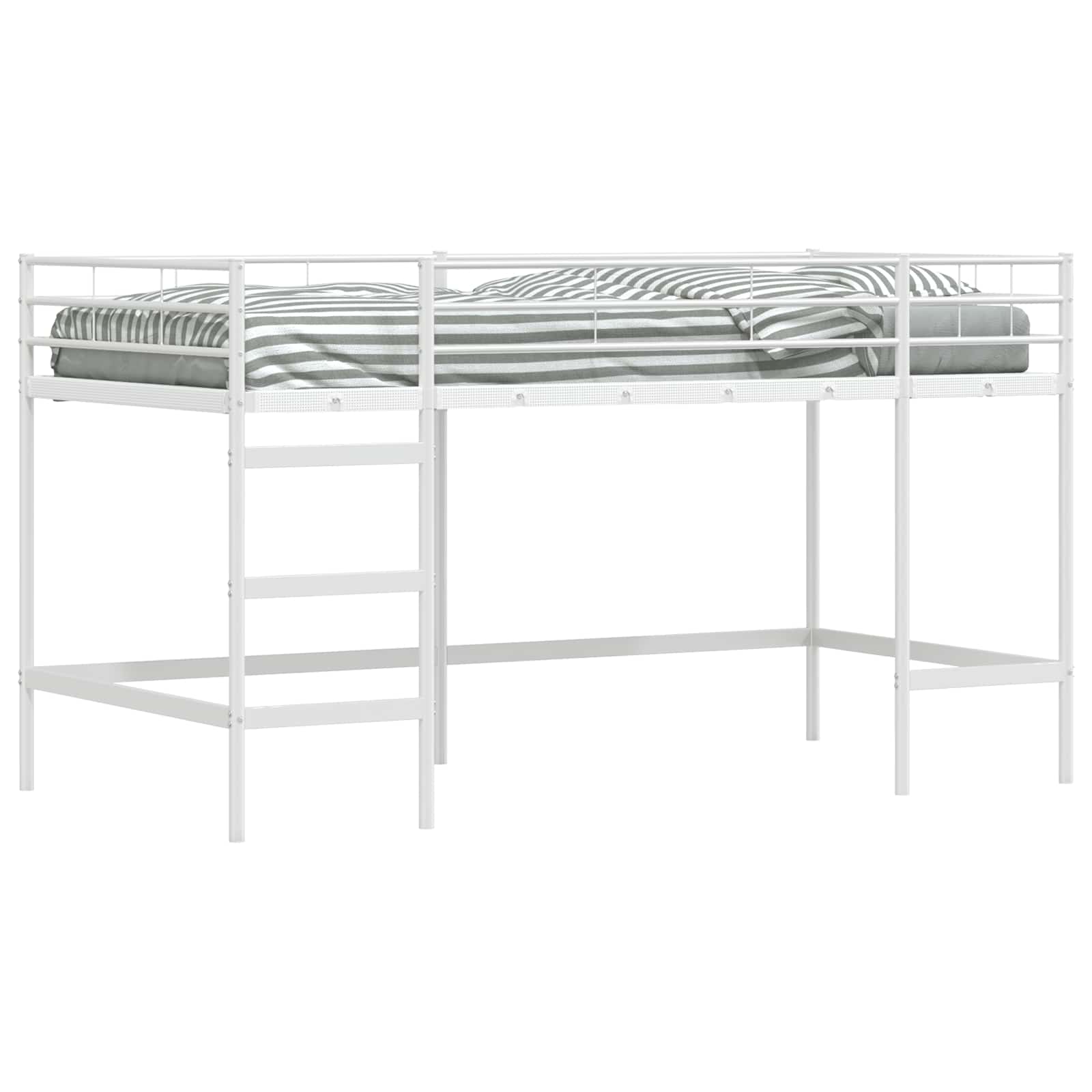 Okvir Krevet za Dječji Loft Bijelo 79,5 x 200 cm Čelik
