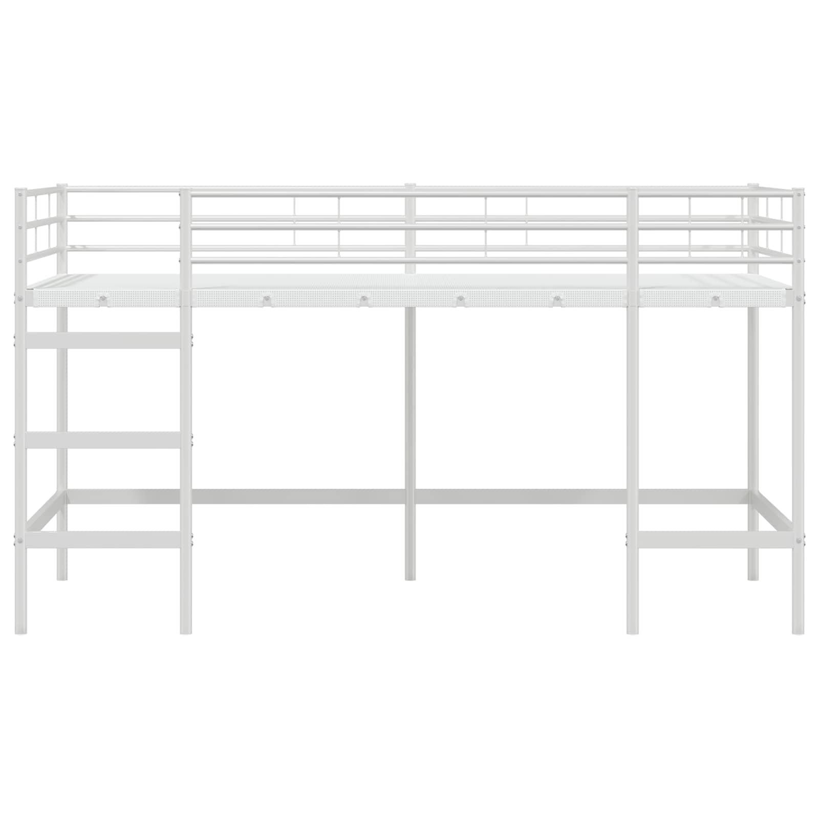 Okvir Krevet za Dječji Loft Bijelo 79,5 x 200 cm Čelik
