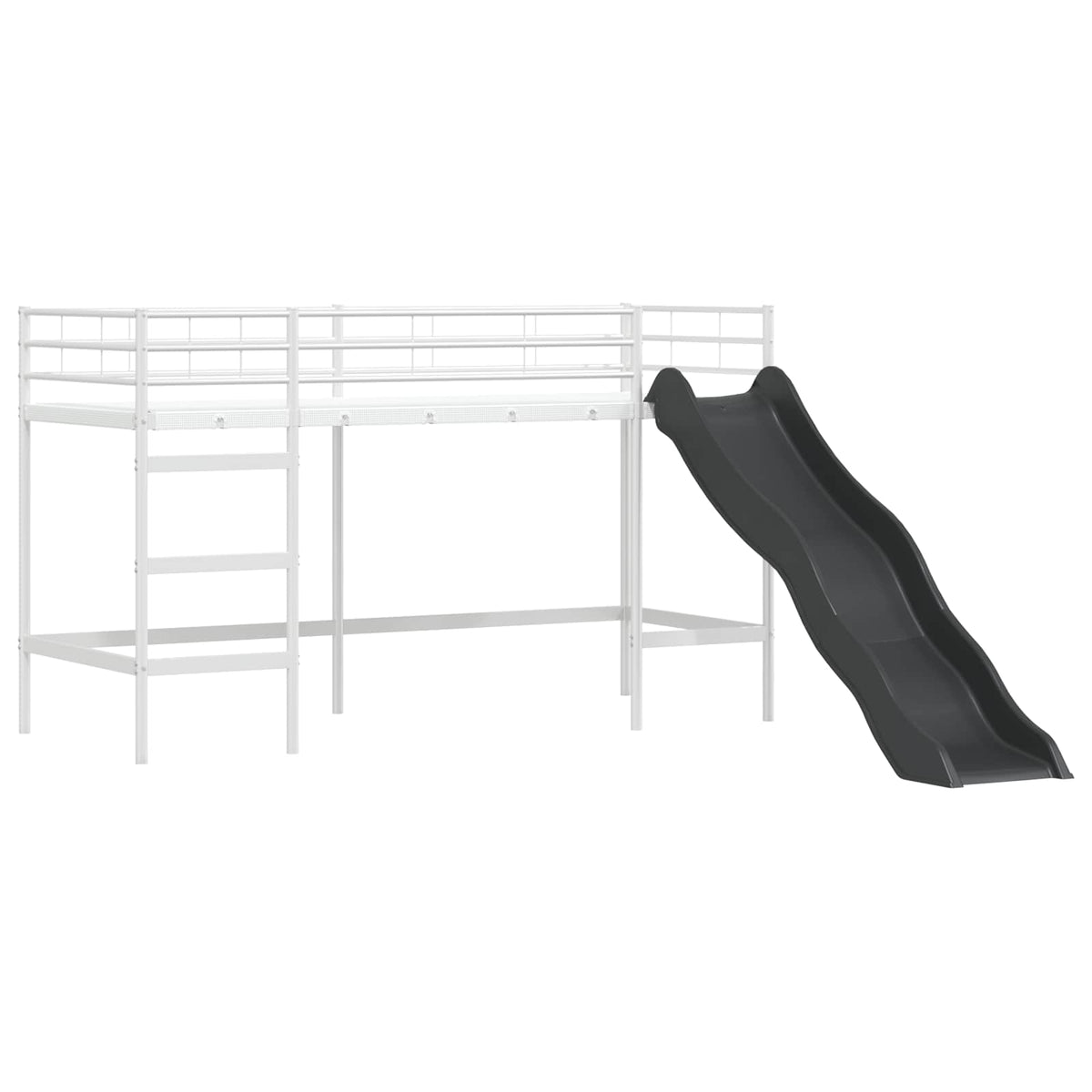 Okvir Krevet za Dječji Loft Bijela i roza 100 x 190 cm Metal