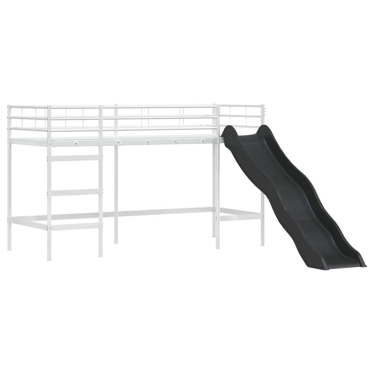 Okvir Krevet za Dječji Loft Bijela i roza 100 x 190 cm Metal