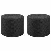 Uže od jute 2 pcs 2 Crna 100% Juta Tossa
