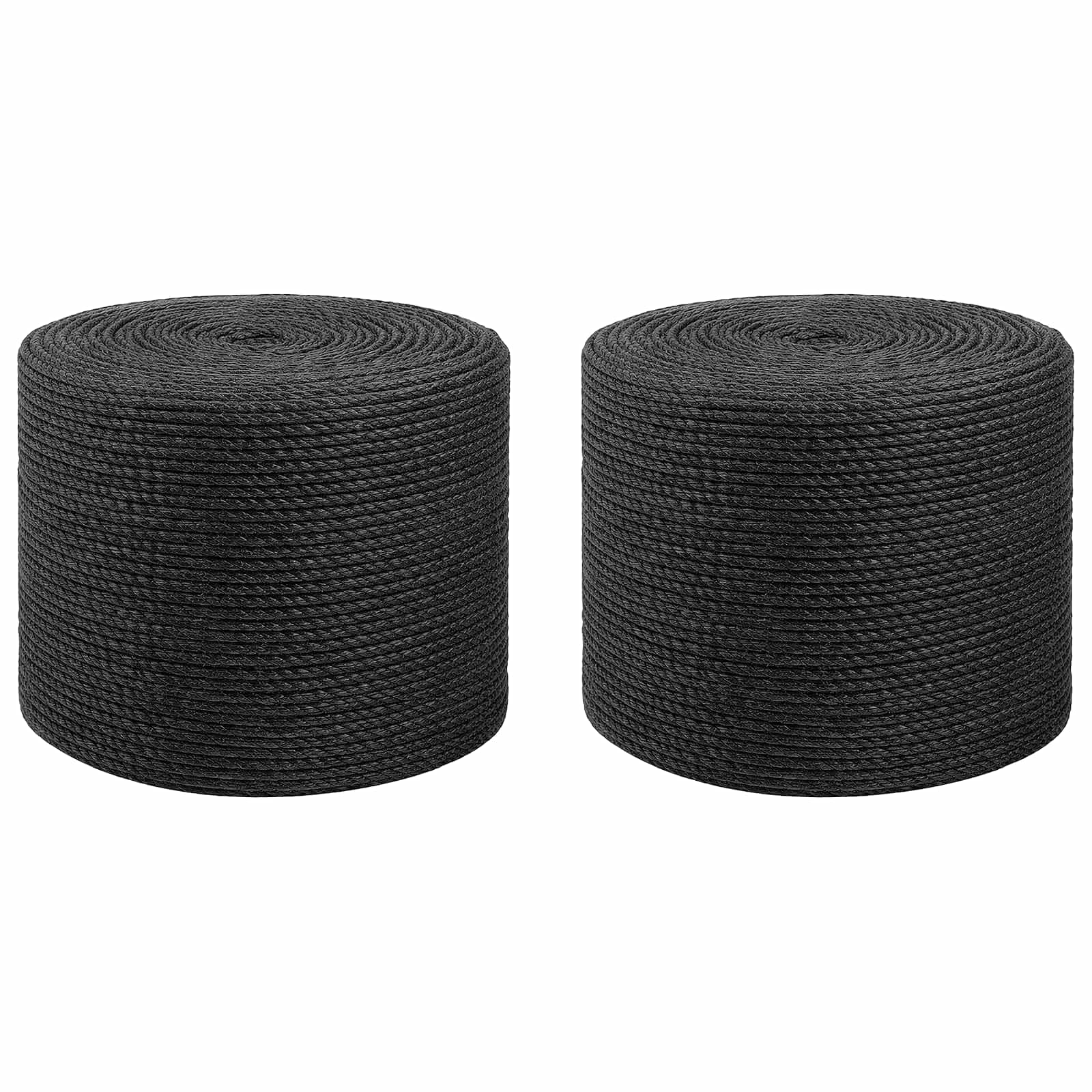 Uže od jute 2 pcs 2 Crna 100% Juta Tossa