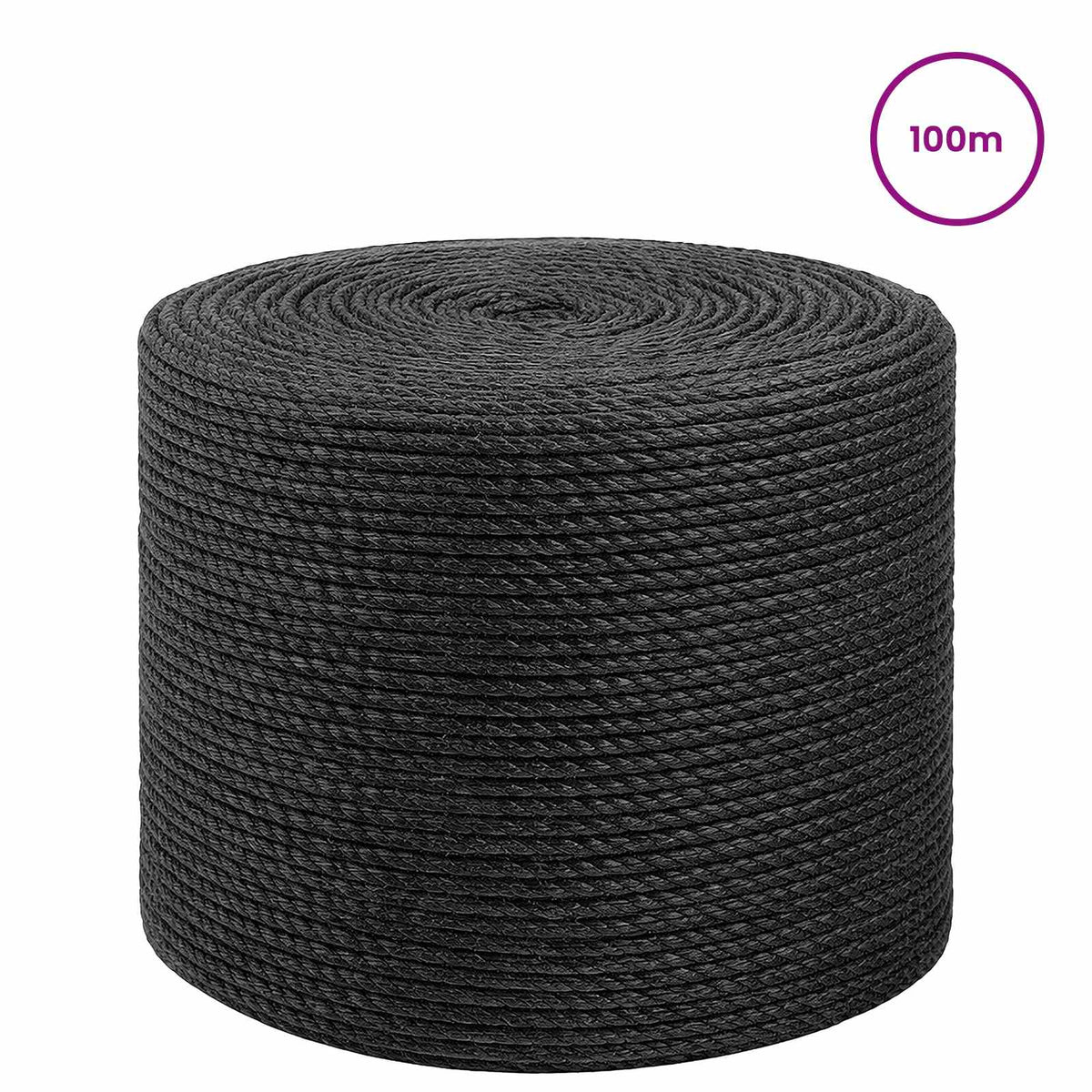 Uže od jute 10 pcs 2 Crna 100% Juta Tossa