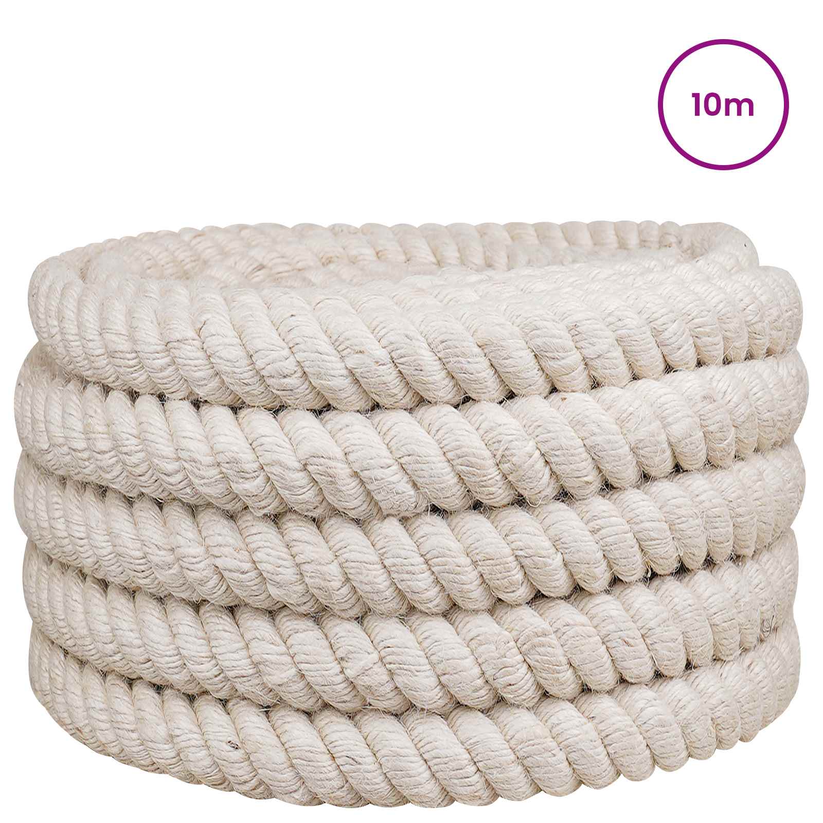 Uže od jute 30 Bijela 100% Juta Tossa