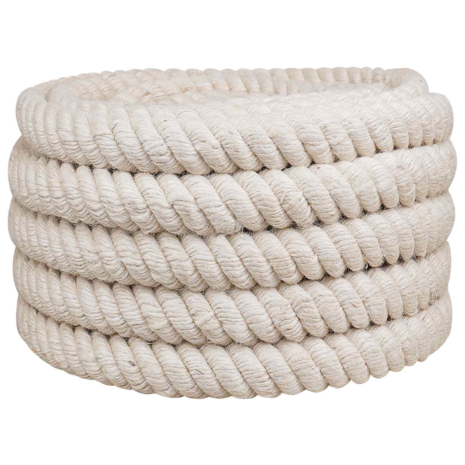 Uže od jute Bijela 100% Juta Tossa
