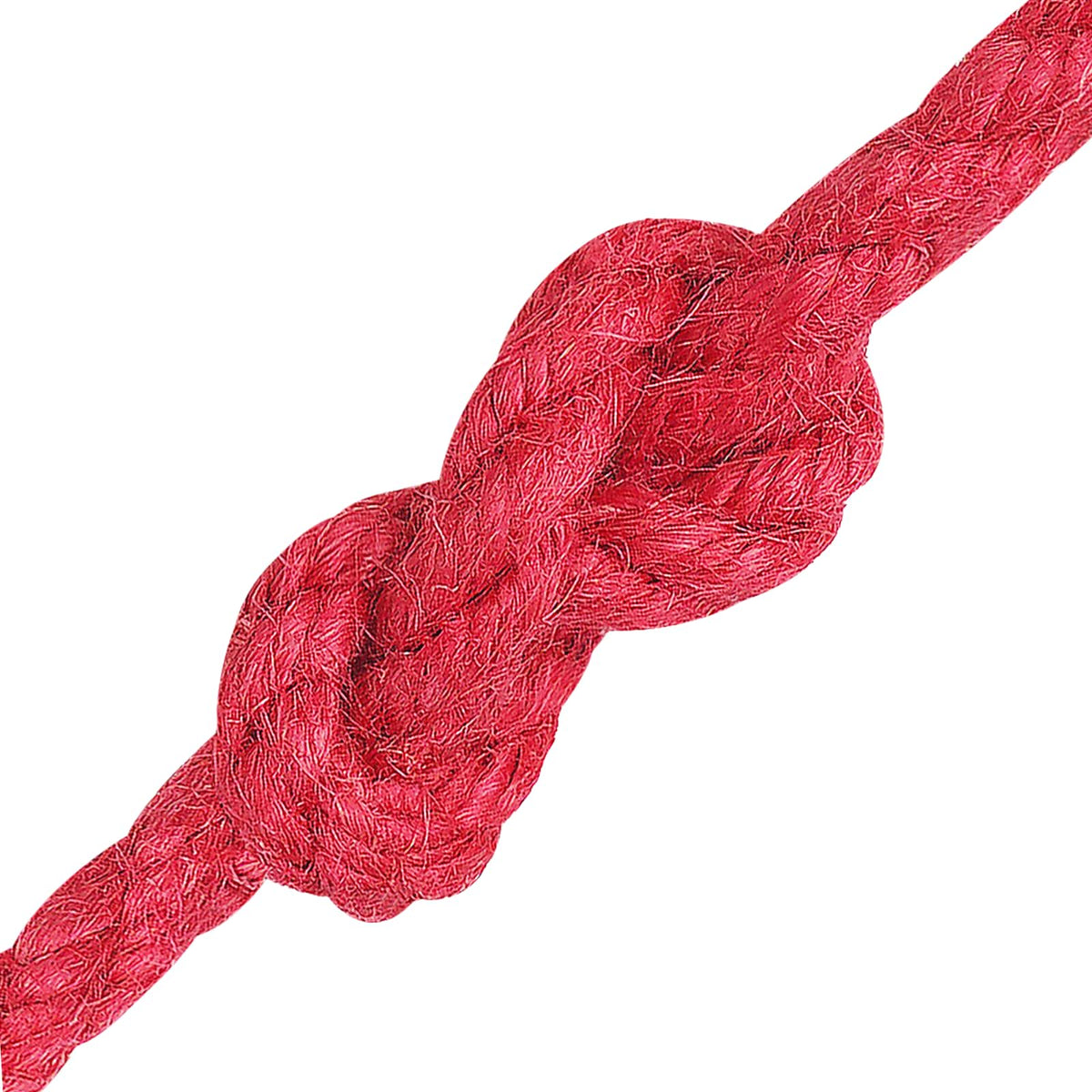 Uže od jute 8 mm Crvena 100% Juta Tossa