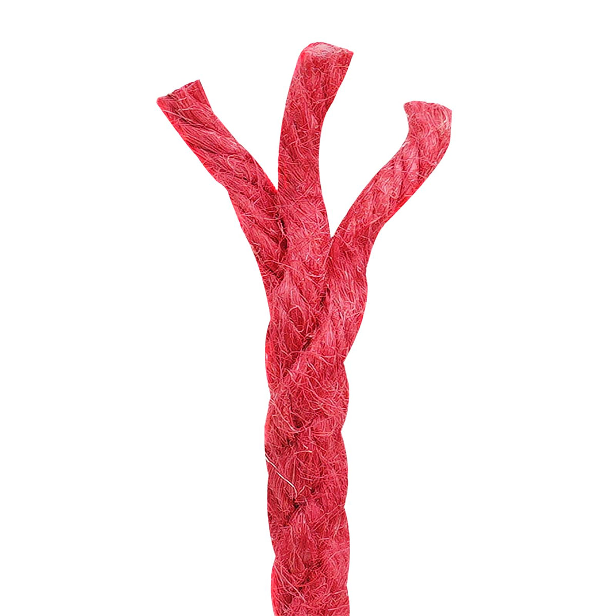 Uže od jute 8 mm Crvena 100% Juta Tossa